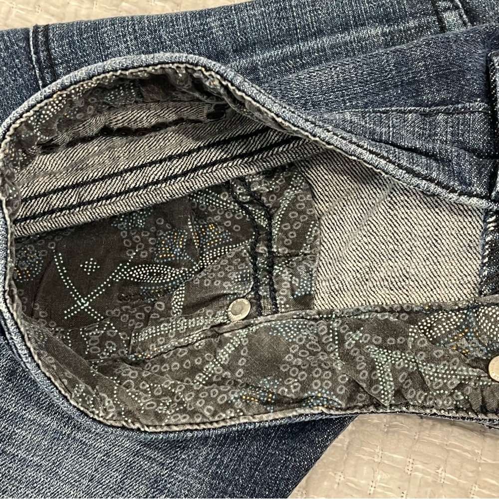 Buffalo David Bitton Six Straight Jeans W32 L30 Medium Wash EUC - Picture 6 of 7